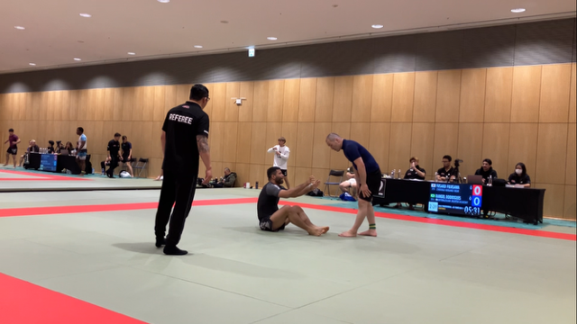 ランジェルロドリゲス選手と私の試合ADCC