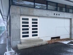 波田総合体育館横の剣道場